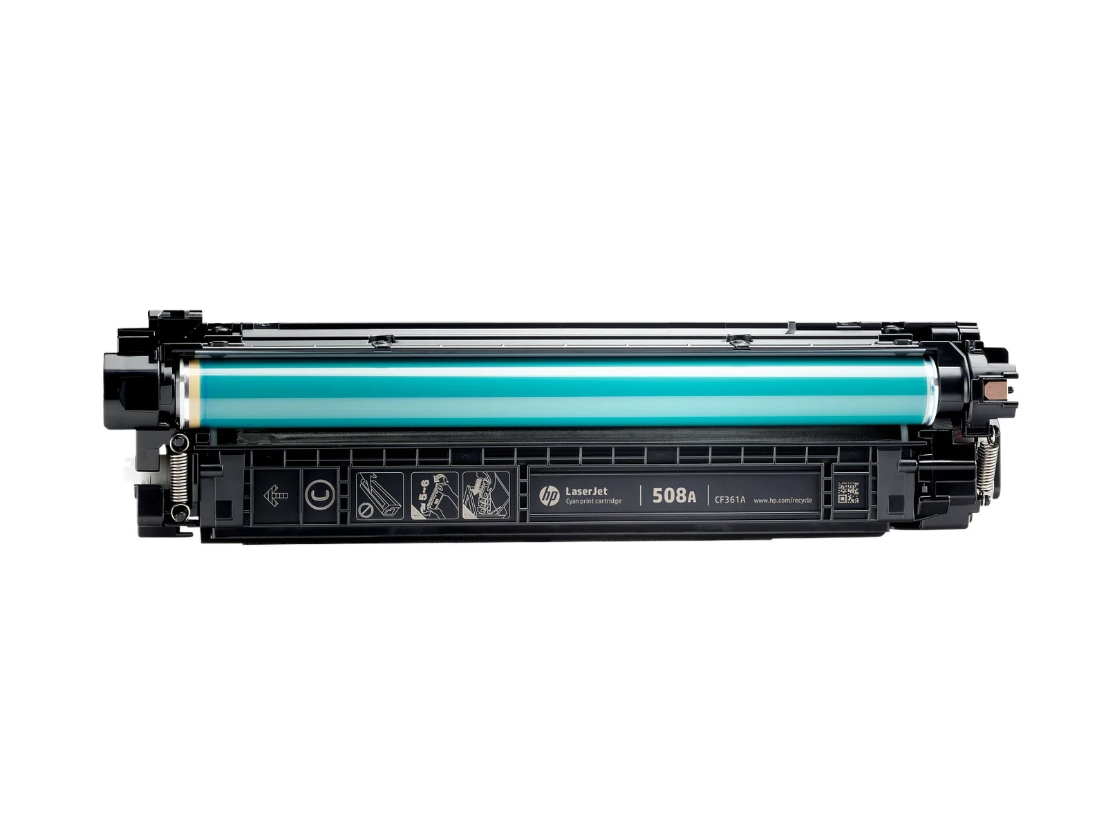 HP LaserJet 508A (CF361A) Cyan Toner Cartridge (New Genuine OEM Pull 100%)