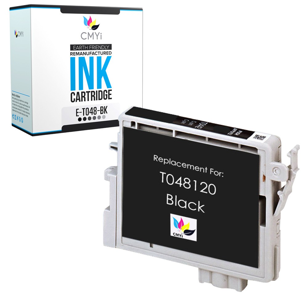 CMYi 1PK Compatible Epson 48 Black Ink Cartridge for Stylus Photo R200 R220 R300
