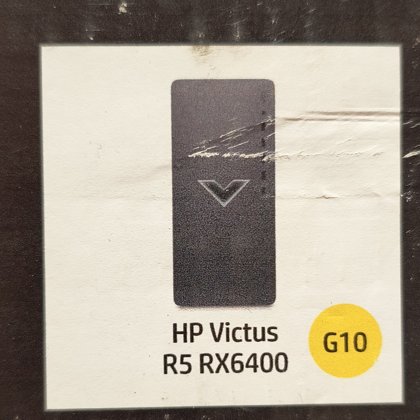 HP Victus 15L Gaming Desktop Ryzen 5 8GB RAM 512GB RX 6400 Black