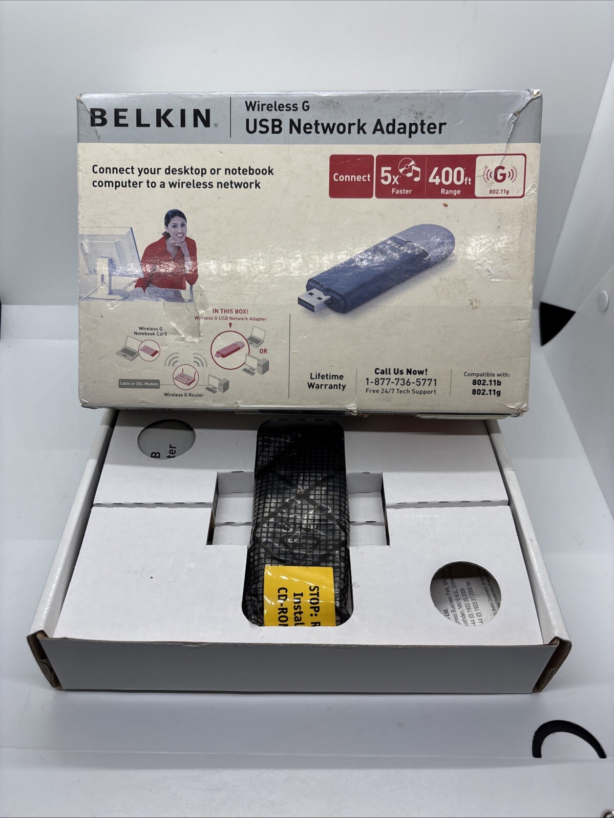 Belkin F5D7050 (722868501740) Wireless Adapter