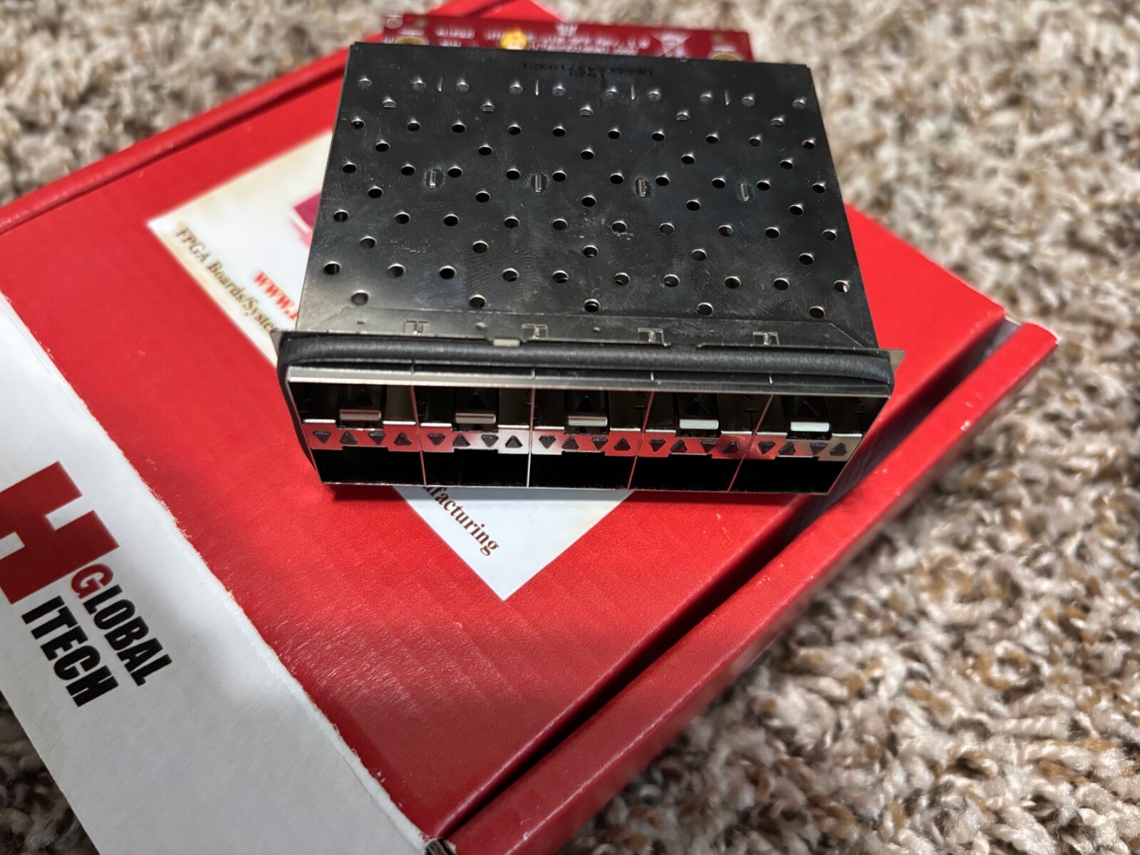 Xilinx Fpga prototyping Hitech Global HTG-FMC-X10SFP+ NEW SFP+ x10 FMC HPC