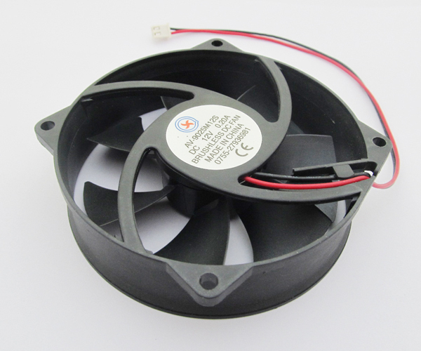 5pcs 12V 9025 Round CPU DC Fan 72mm center hole distance