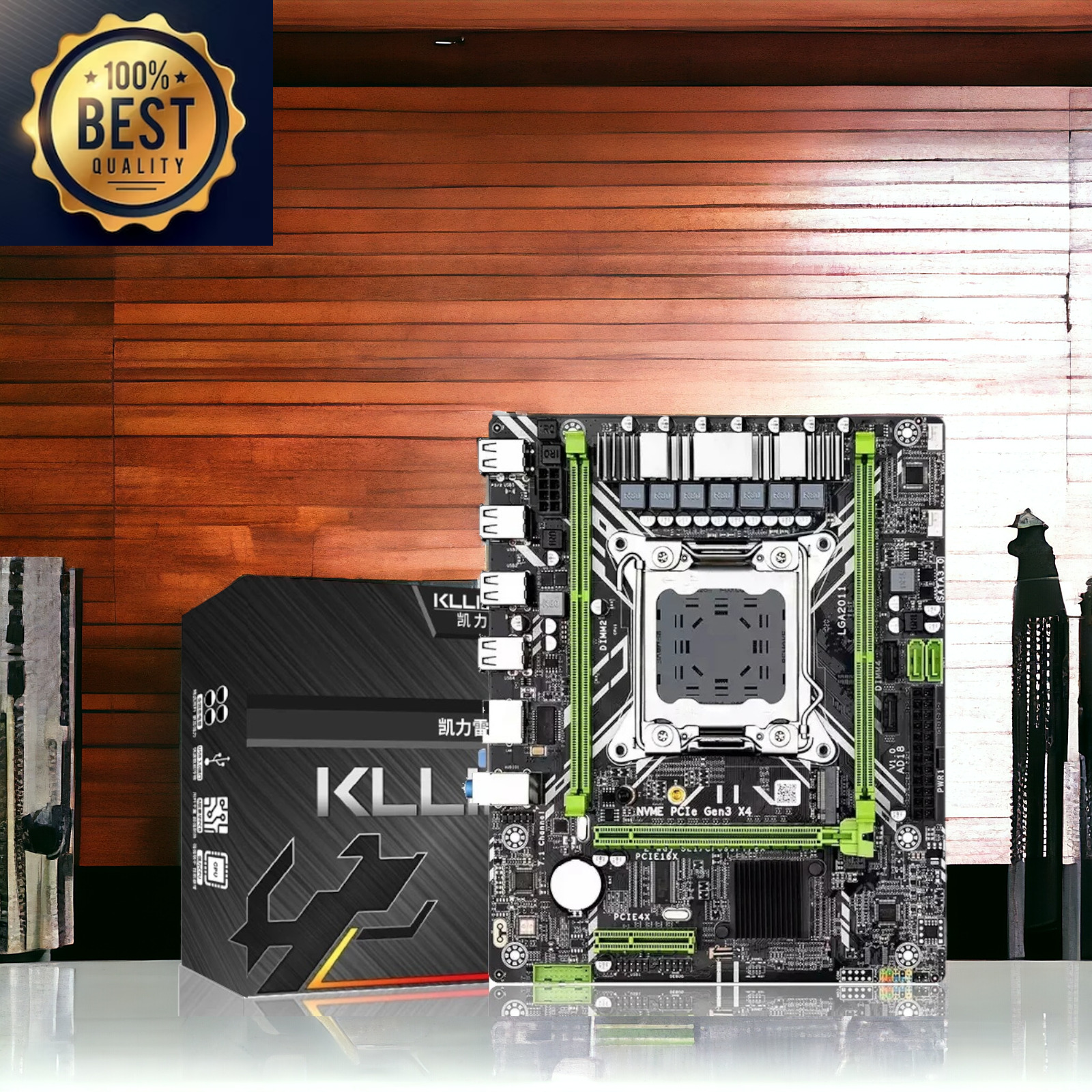X79 Motherboard Combo Kit Set LGA 2011 E5 2650 V2 CPU 2*8GB Memory DDR3 1600 ECC