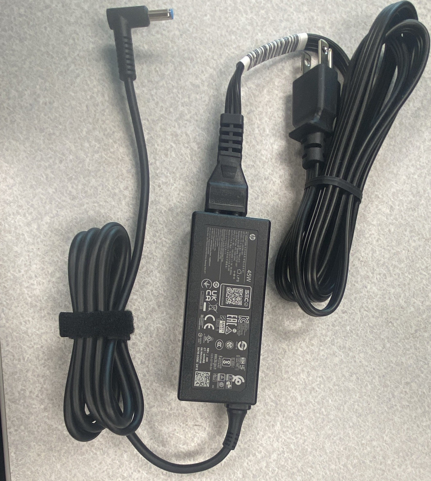HP 45W 19.5V 2.31A Power Adapter Charger for HP Notebook Laptop L25296-001