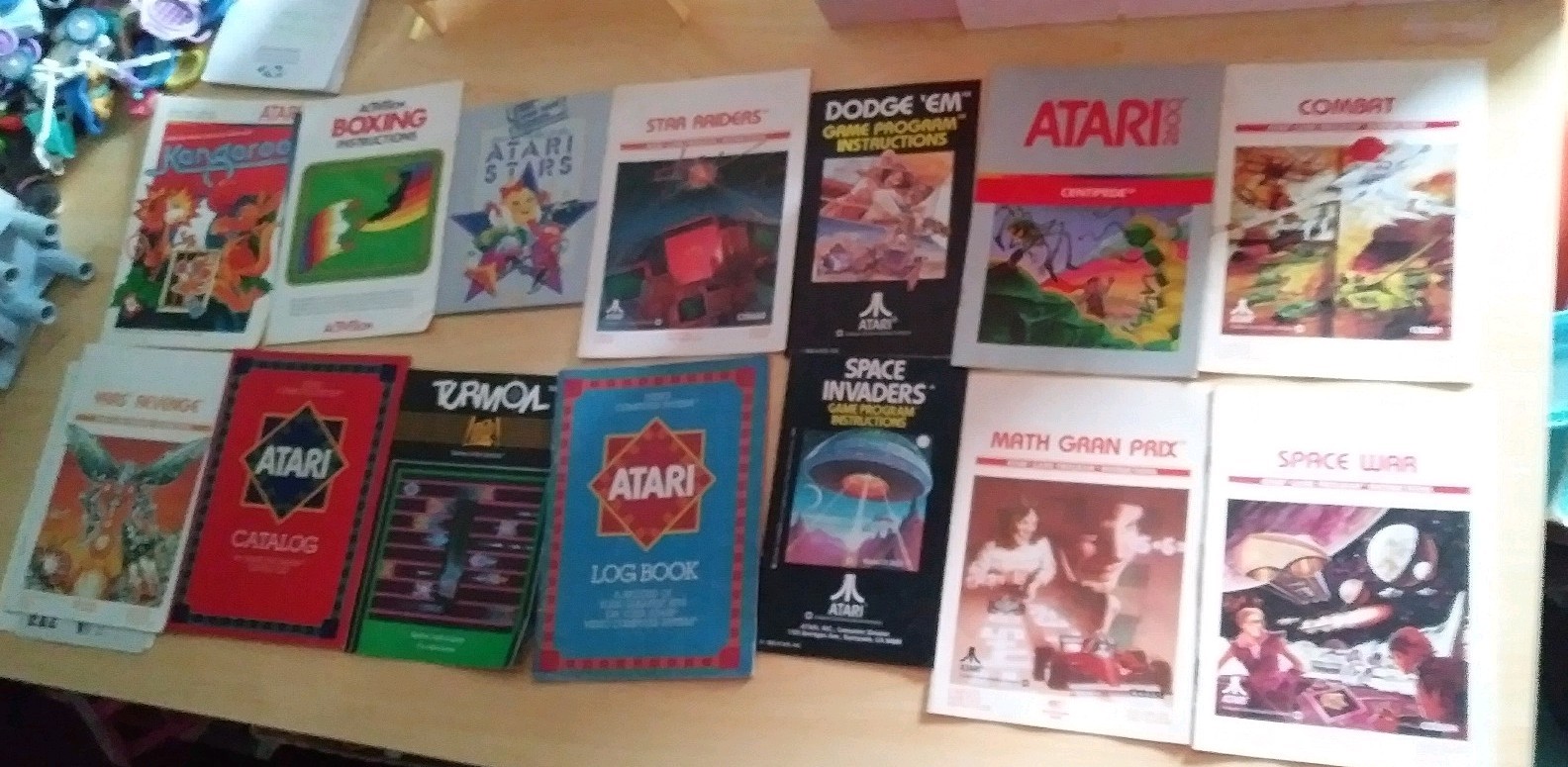 Collection of Atari Game Books 