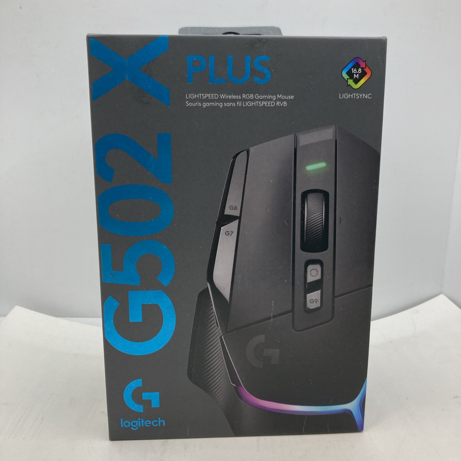 Logitech G502 X PLUS Wireless Gaming Mouse - Black. Mr