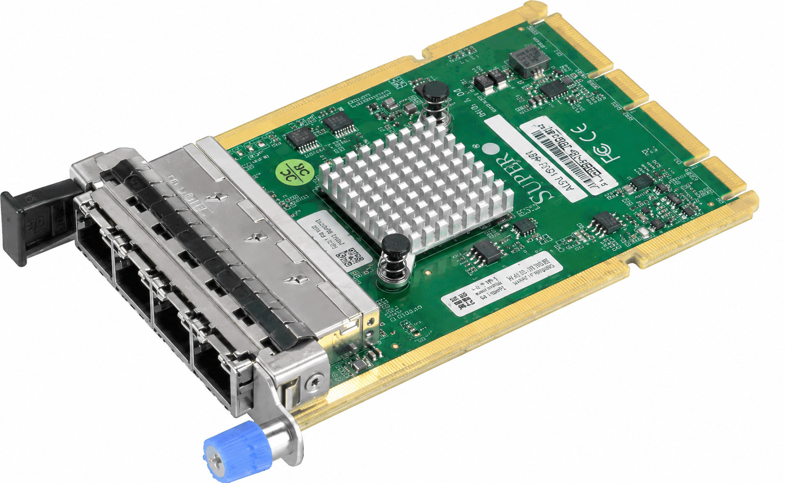 Supermicro AOC-AG-I4M 4-Port GbE NIC Intel i350 with 0.5U Low-Profile Bracke