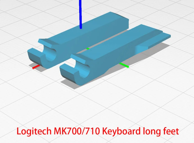 *STRONG* Logitech mk700 mk710 Replacement Keyboard Foot/Leg/Feet/Stand/Tilt Long