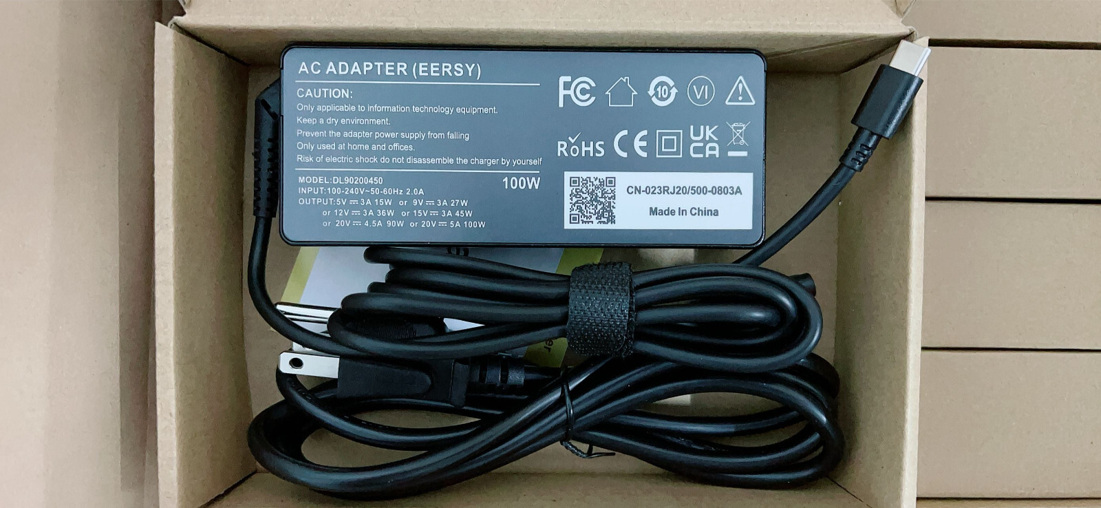 100W 20V 5A USB-C Charger Adapter For Lenovo ADL100YDC3A SA11D52396 5A11D52398