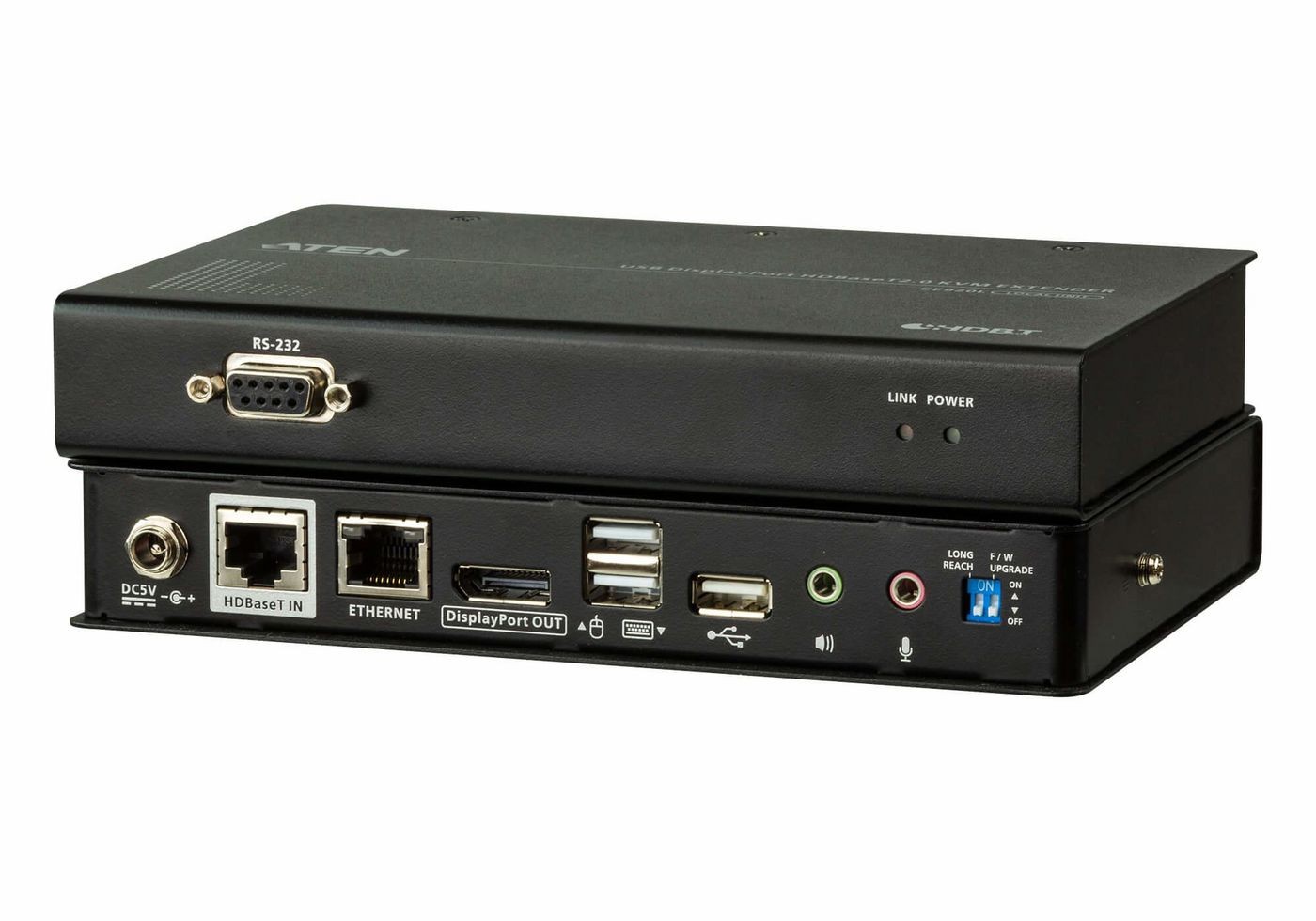 Aten W126717932 CE920-ATA-G USB DisplayPort HDBaseT 2.0 KVM Extender (without ~E~