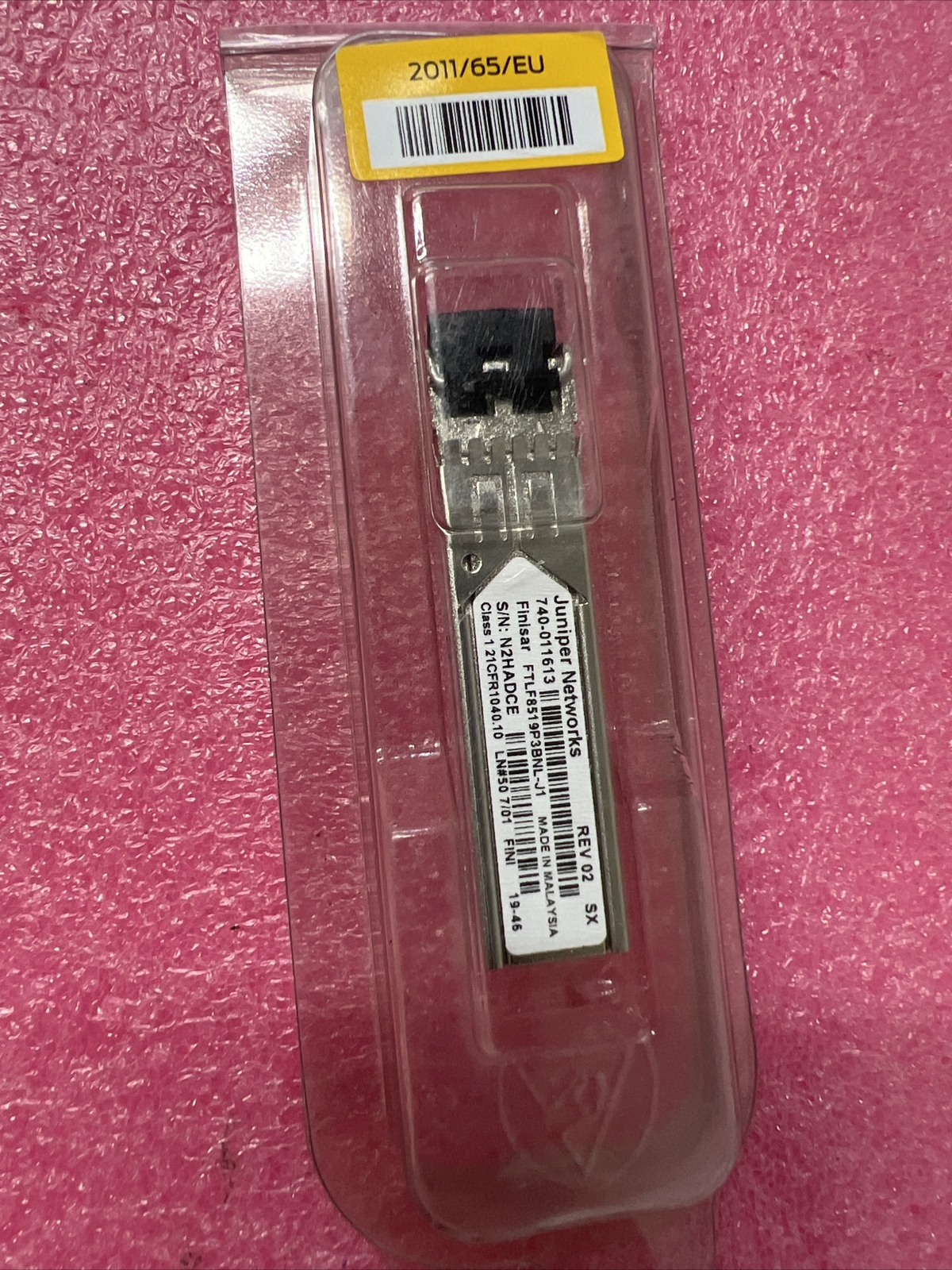 Juniper 740-011613 1000Base-SX Gigabit Transceiver FTLF8519P2BNL-J1