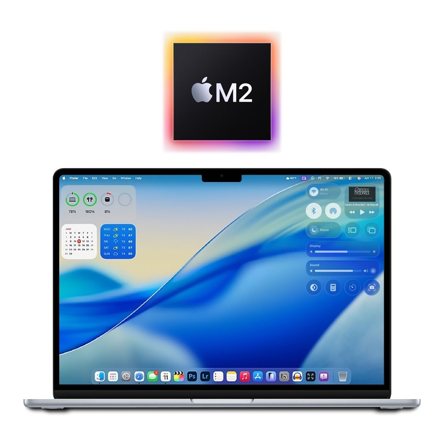 2022 Apple M2 MacBook Air 13" 24GB/2TB SSD - (Silver) A2681 w/1 Year Warranty