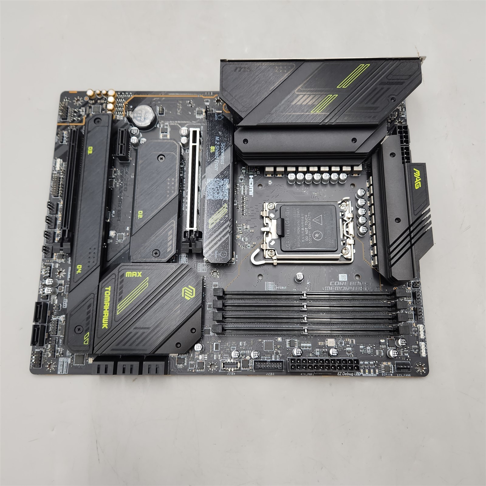 MSI MAG Z790 TOMAHAWK MAX WiFi LGA 1700 ATX Intel Motherboard