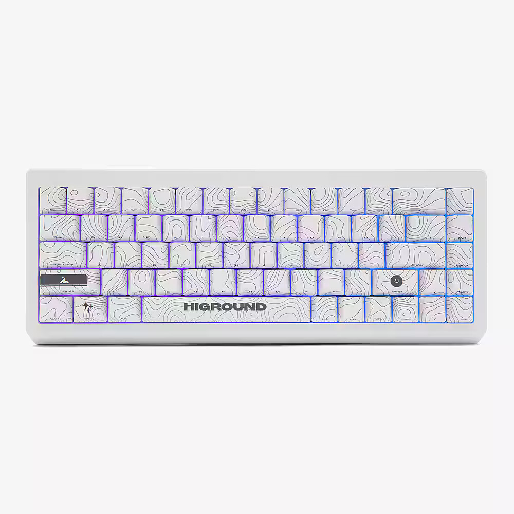 Higround - Summit 2.0 65 65% Wired Mechanical Lubed Dreamland Linear Switch G...