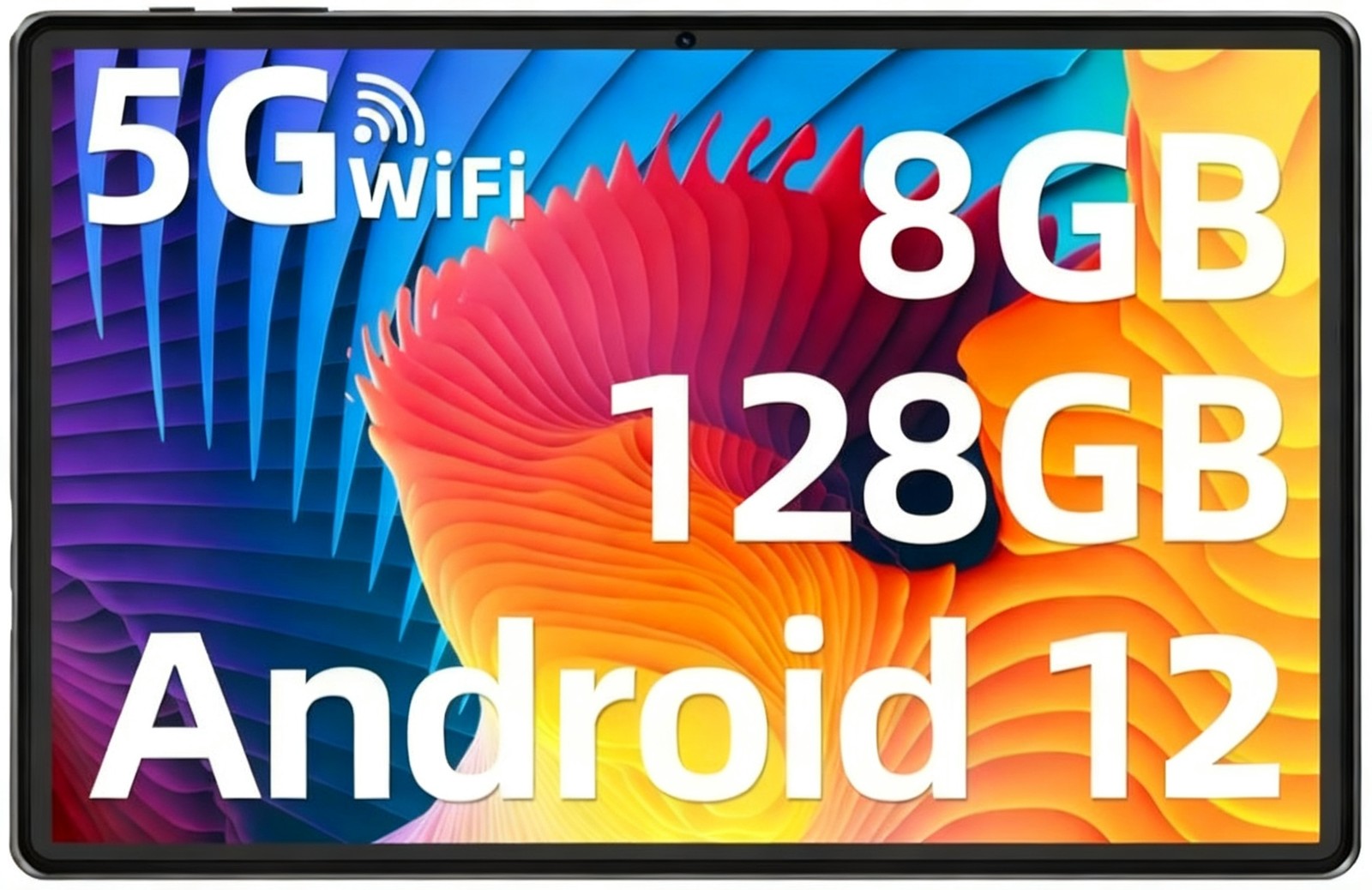 SGIN 10 inch Tablet Android 12 8GB RAM 128G ROM Octa-Core 5MP+8MP Dual camera