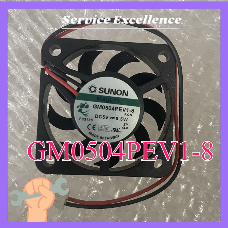 GM0504PEV1-8 Sunon GM0504PEV1-8 DC5V 0.5W 40mm Cooling Fan 2 Pin Fast Shipping