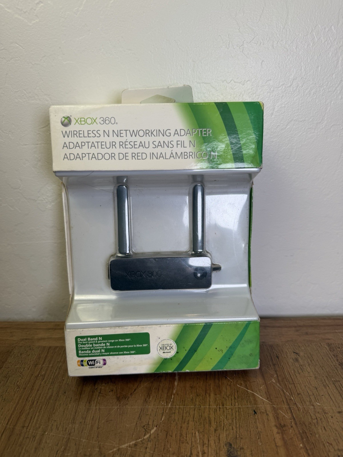 Official Microsoft Xbox 360 Wireless N Networking Adapter Dual Band N Used