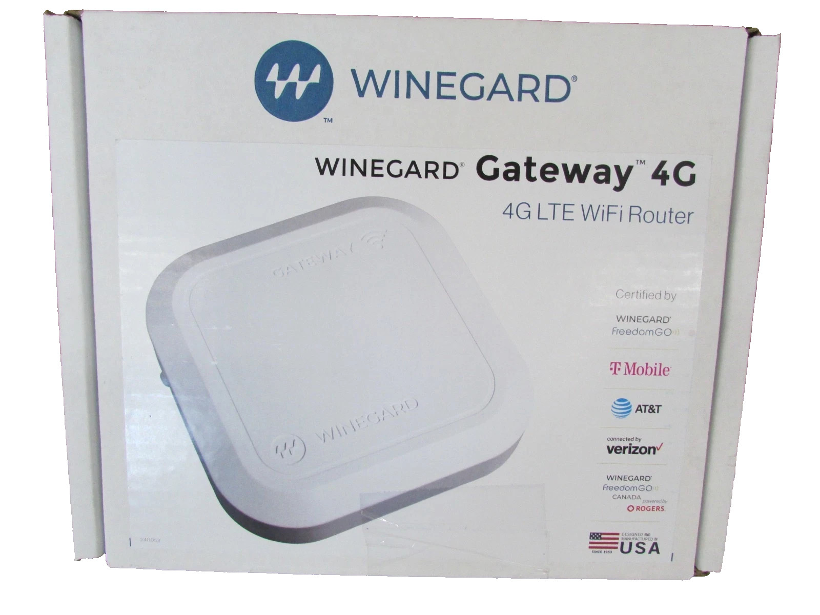 NEW Winegard GW-1000 Gateway 4G LTE WiFi Router for AIR 360+ Antenna Color White