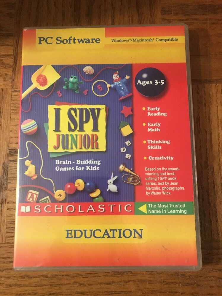 I Spy Junior PC Software 