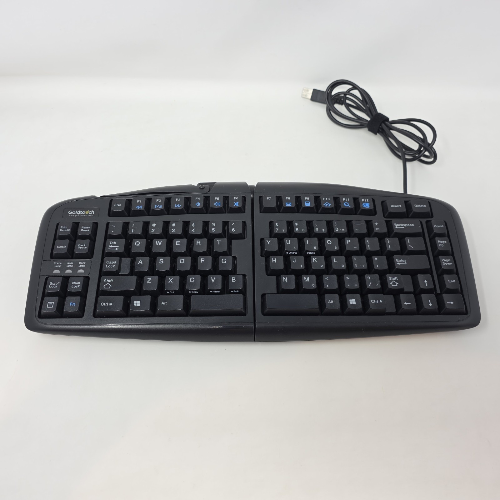 Goldtouch SK-2730 Ergonomic Keyboard Split Adjustable USB Pre-Owned