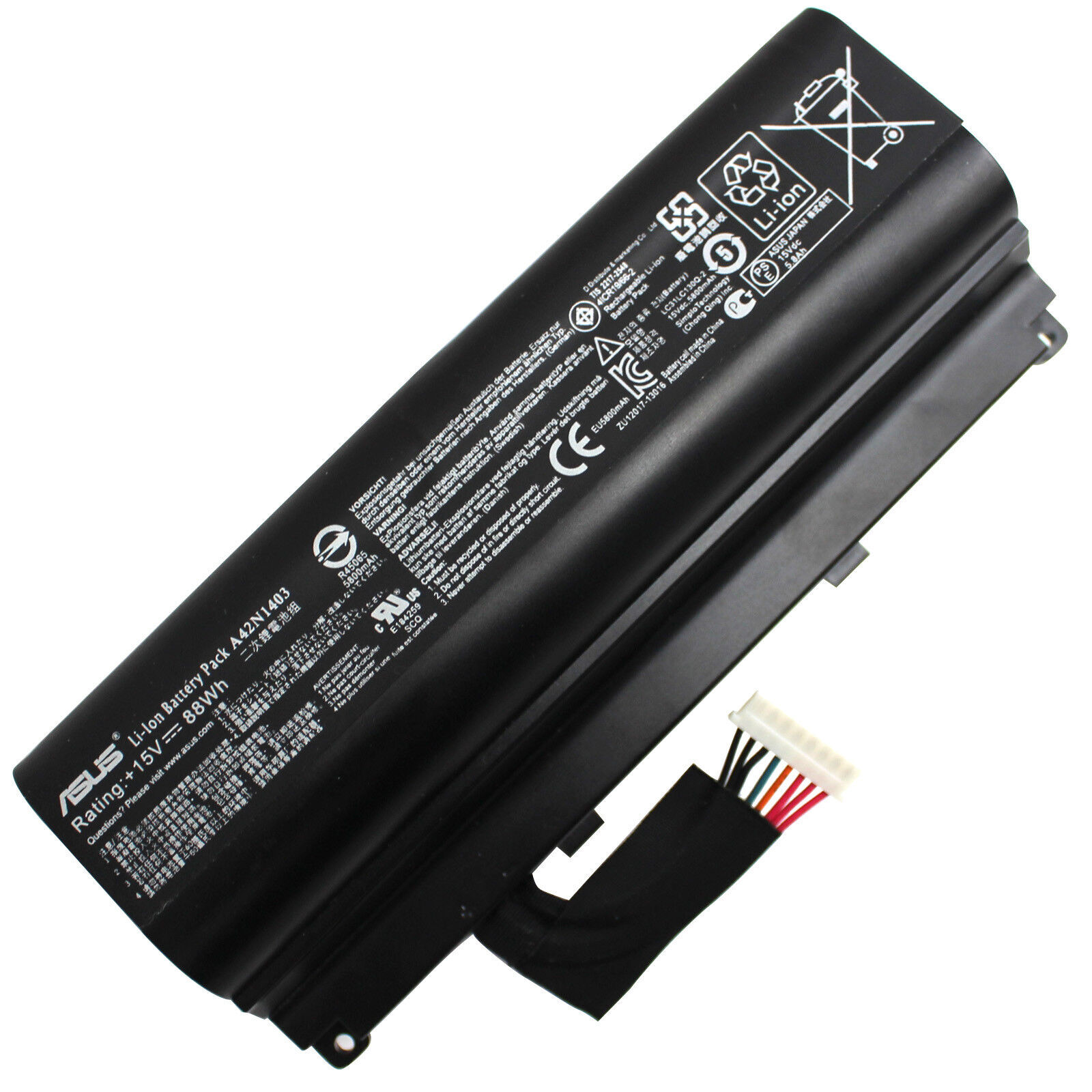 Original Genuine Laptop Battery A42N1403 A42LM93 For ASUS ROG G751 G751JT GFX71