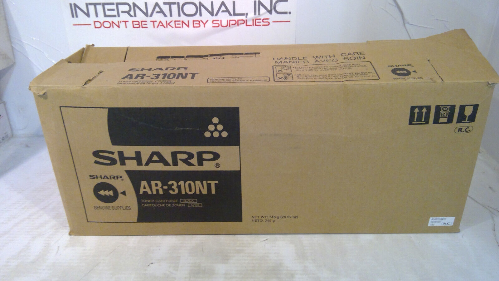 Genuine Sharp AR-310NT (AR-270NT) Black Toner Cartridge