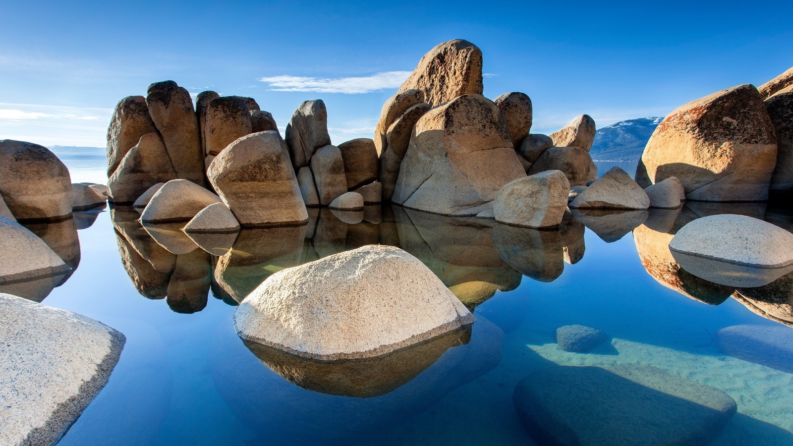 Landscape rocks nature Custom Gaming Mat Desk