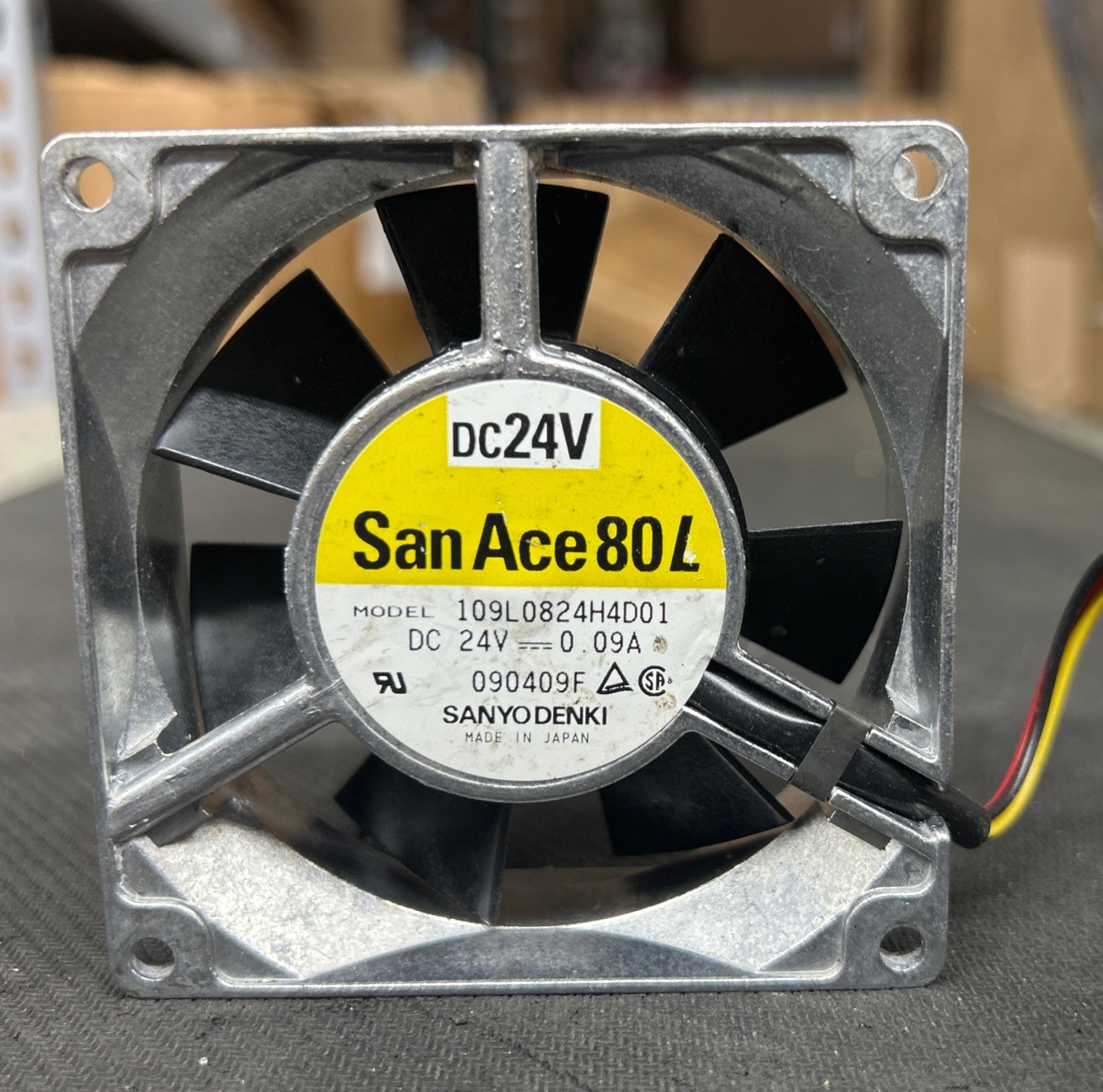 Sanyo 109L0824H4D01 San Ace 80L Metal Aluminium Fan