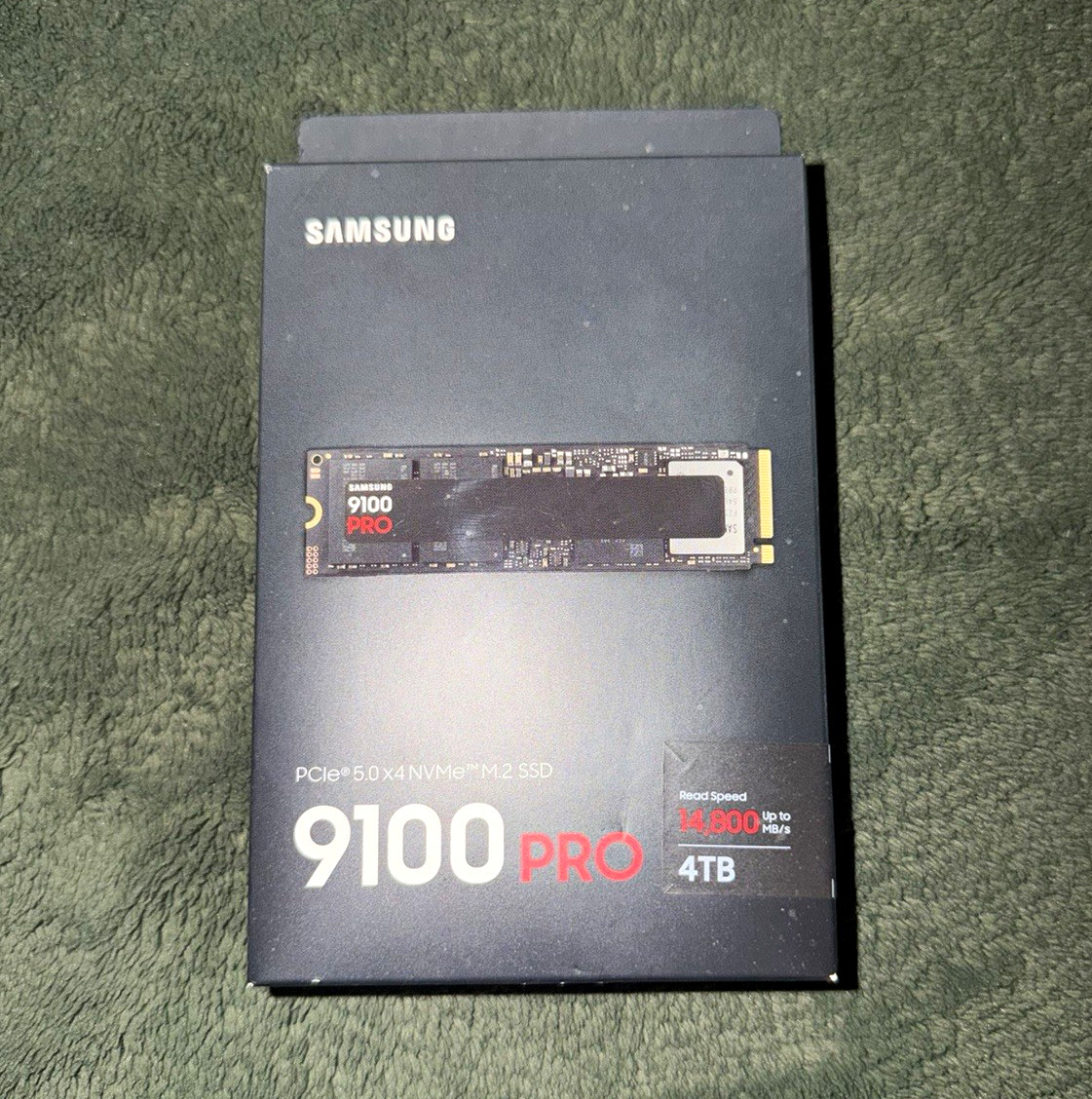 Samsung 9100 PRO 4TB PCIe Gen 5 NVMe M.2 SSD V8 TLC NAND - Brand New Sealed
