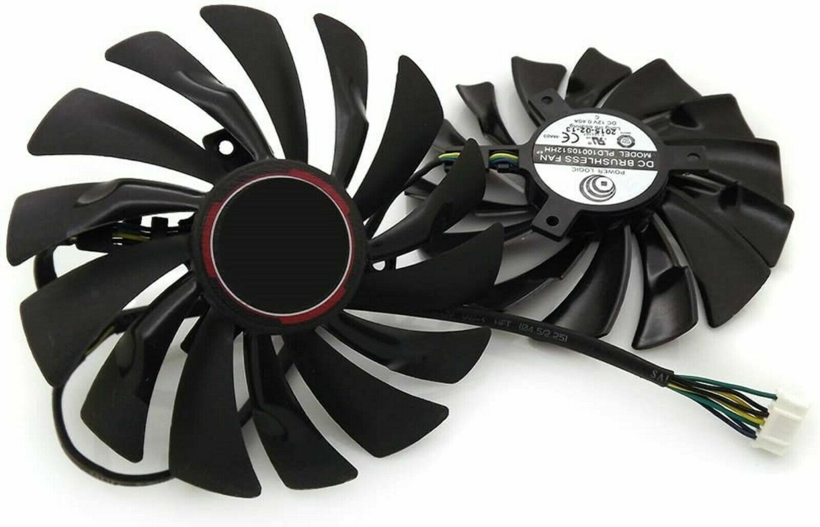 95mm MSI GTX 960 970 980 GAMING Dual Fan PLD10010S12HH 6Pin 5wire DC 12V 0.40A