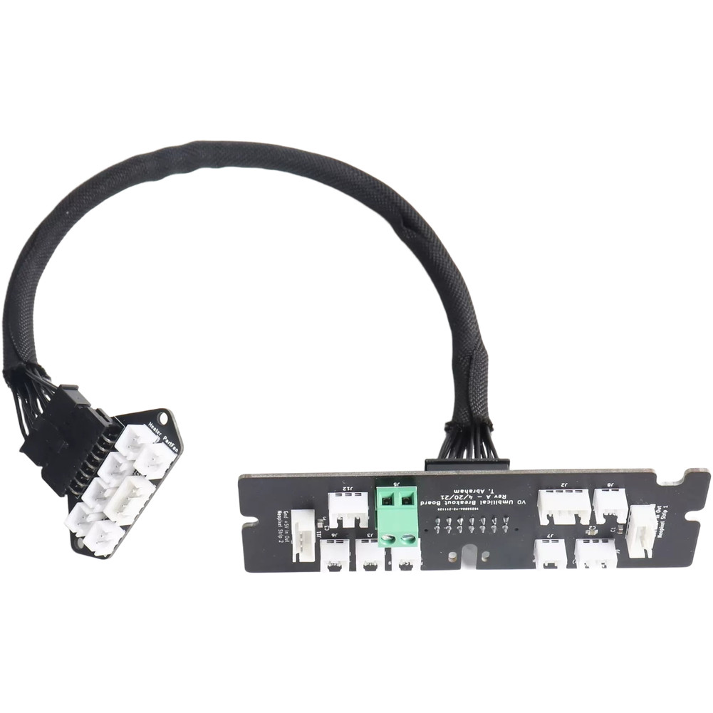 For voron 0.1 0.2 Direct Replacement PCB with PTFE Wiring Cables