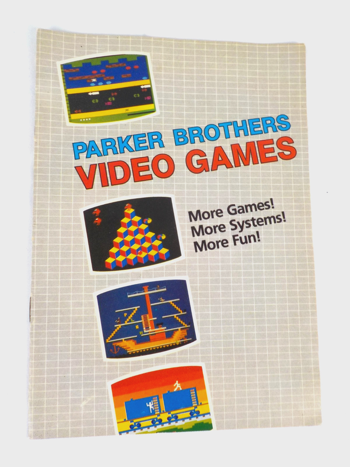 Parker Brothers Video Games Catalog Booklet 1983 rare retro #2445