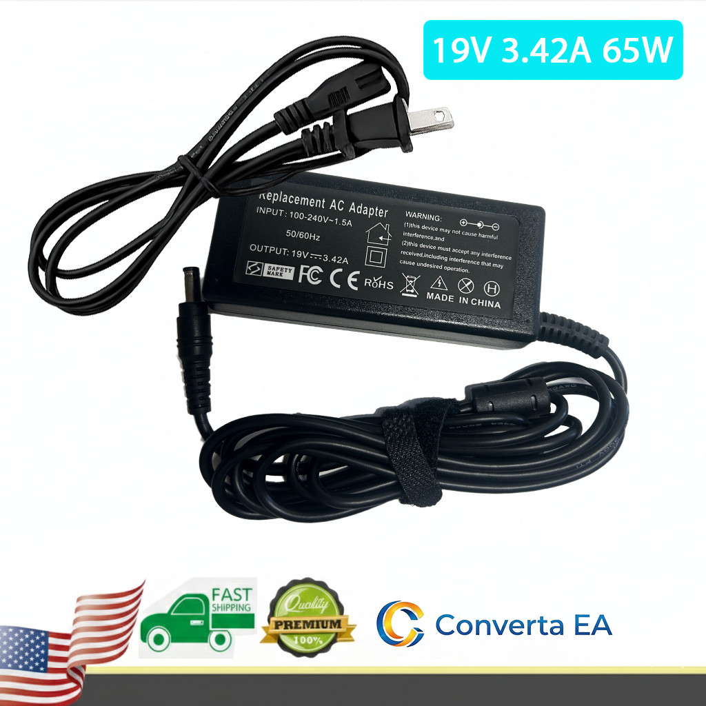 AC Adapter For Intel NUC Kit NUC5i3RYK NUC5i3RYH Mini PC 65W Power Supply Cord