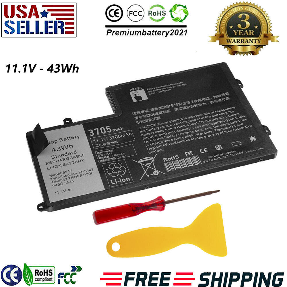 43Wh TRHFF Battery for Dell Inspiron 5445 5447 5448 5545 5547 0PD19 P39F New 