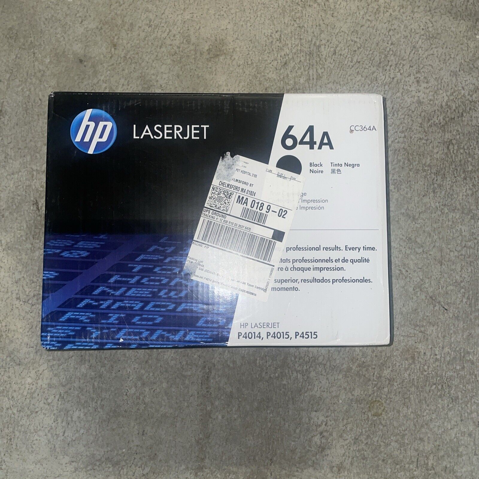 NEW HP CC364A 64A Toner Cartridge P4015 Genuine SEALED BOX OEM