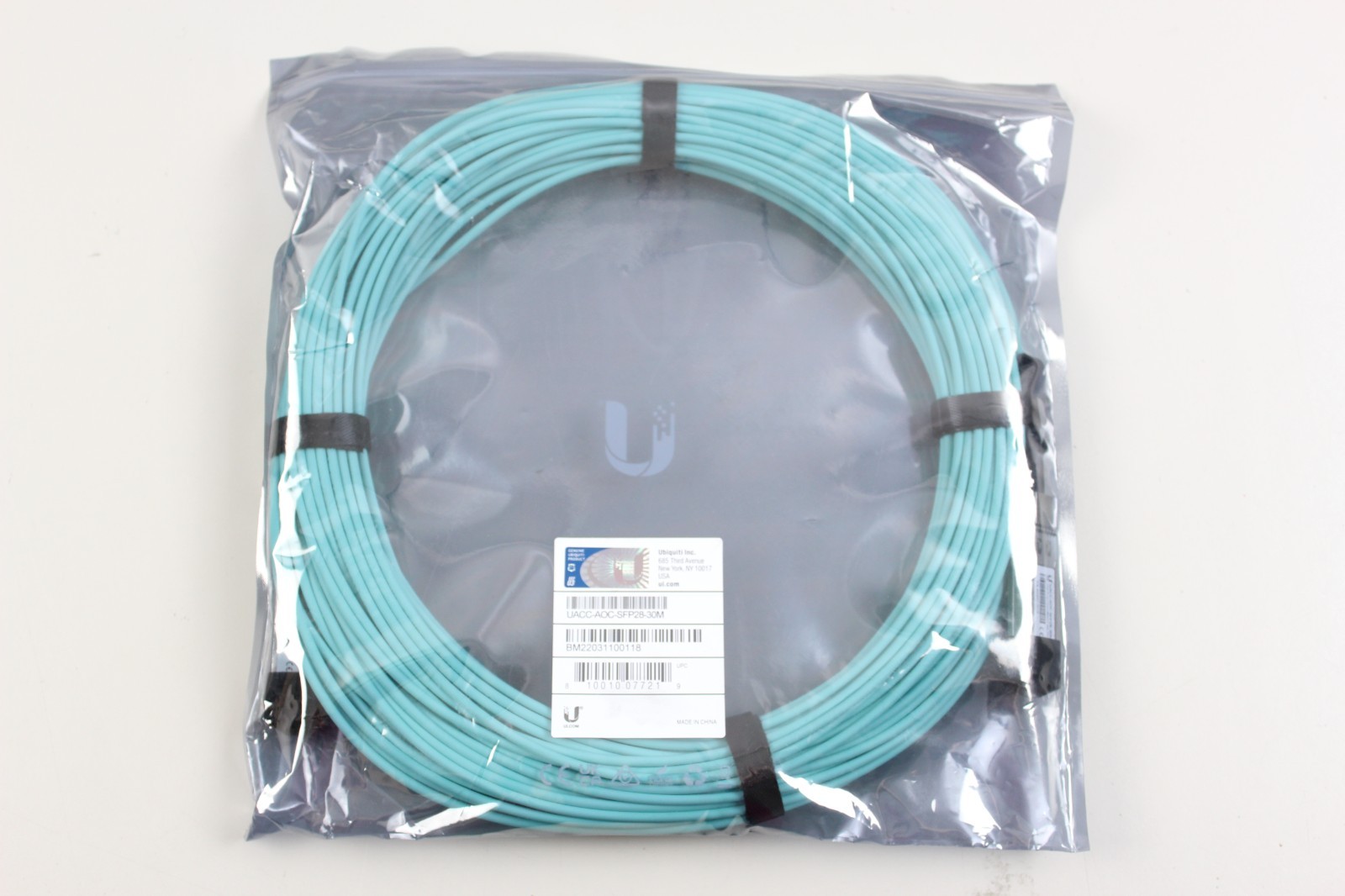 NEW Ubiquiti UACC-DAC-SFP28-30M Fiber Cable