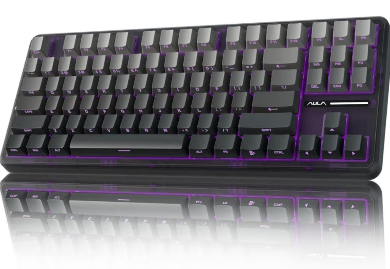 AULA F87 Pro Wireless Mechanical Keyboard Tri-Mode Hot Swappable READ