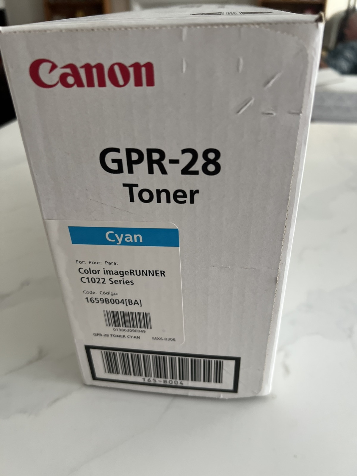 Genuine Canon GPR-28 Toner Color Image RUNNER C1022/C1030 Series CYAN  NEW