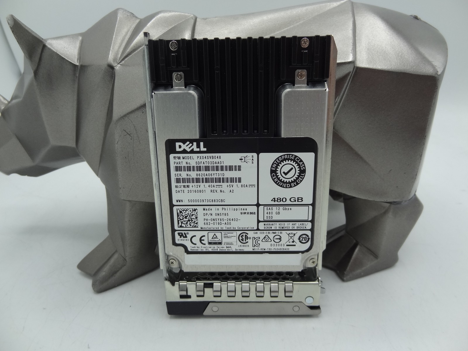 N5Y85 DELL 480GB SAS SSD (12GBPS MU 512E)