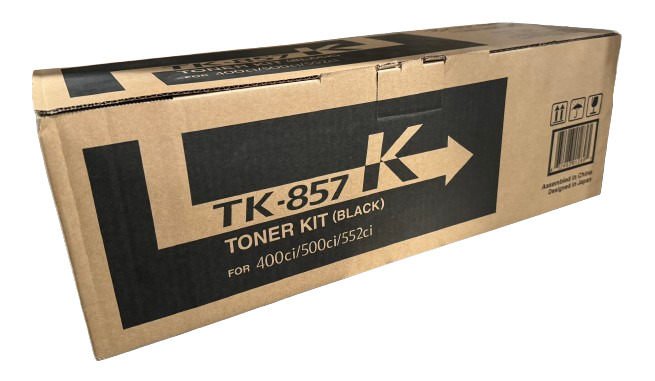 Kyocera Mita TK-857 Black Standard Yield Toner Cartridge TK-857K