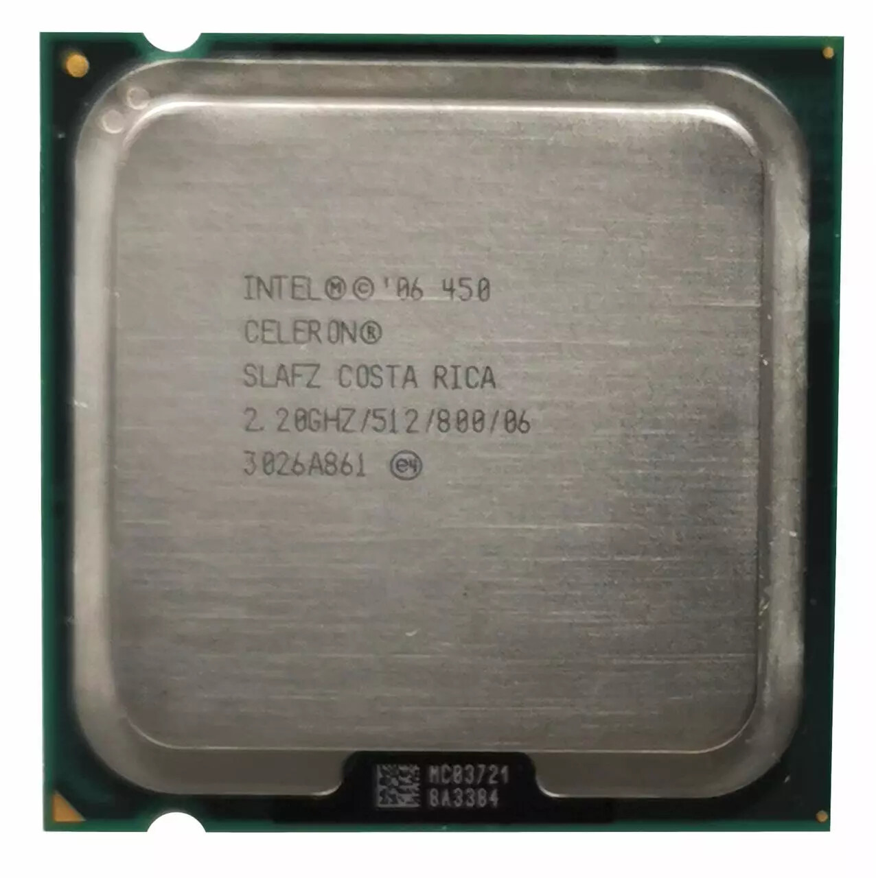 Intel Celeron 450 SLAFZ 2.2ghz 800 512 LGA775 CPU Processor