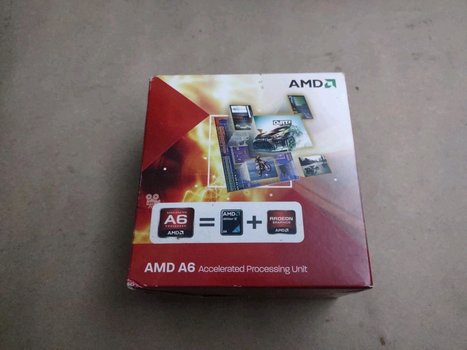 AMD A6-3600 SERIES 3650 NIB Sealed Accelerated Processing Unit 2.6 GHZ 4.0 MB