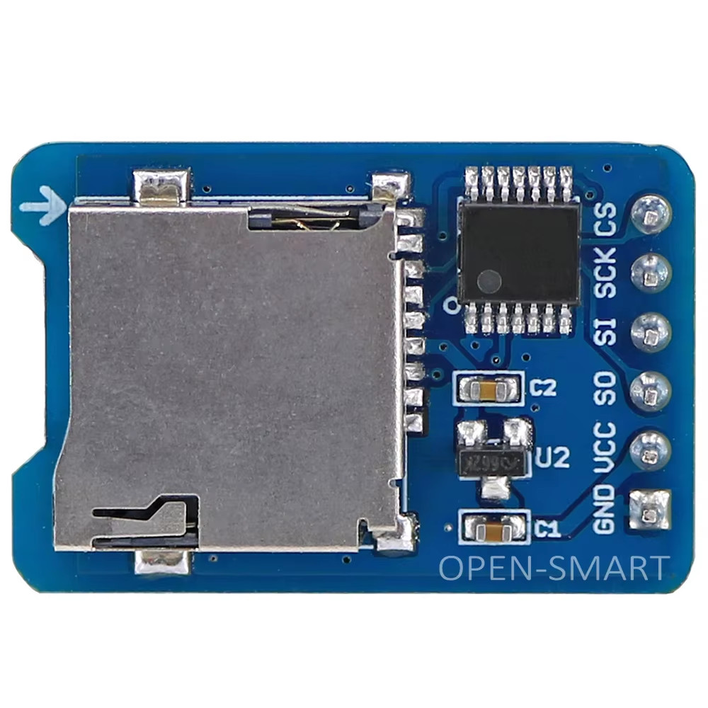 Micro SD Card Module TF Card Reader Adapter Board SPI Interface 3.3V / 5V Compat