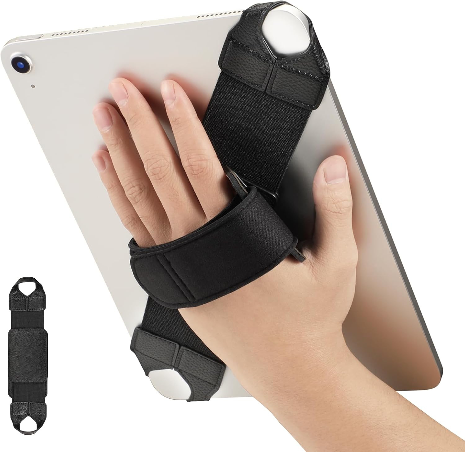 FINTIE Universal Tablet Hand Strap Holder for 9-11 Inch Tablets Ereaders, 360