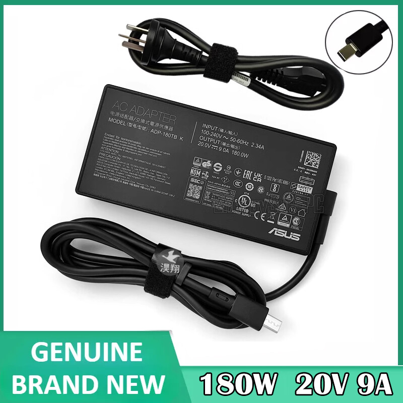 ADP-180TB K -Original ASUS 2024 NEW Laptop Charger 20V 9A 180W USB AC Adapter
