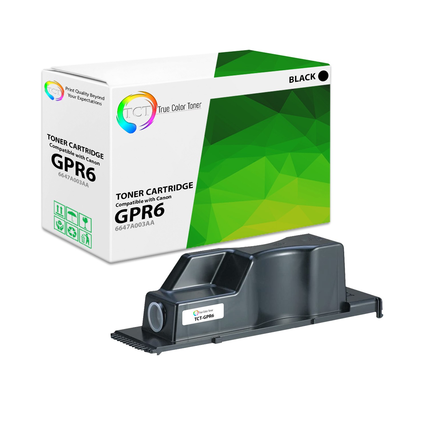 TCT Prem 6647A003AA Black for Canon ImageRunner 2200 2220N Compatible Toner