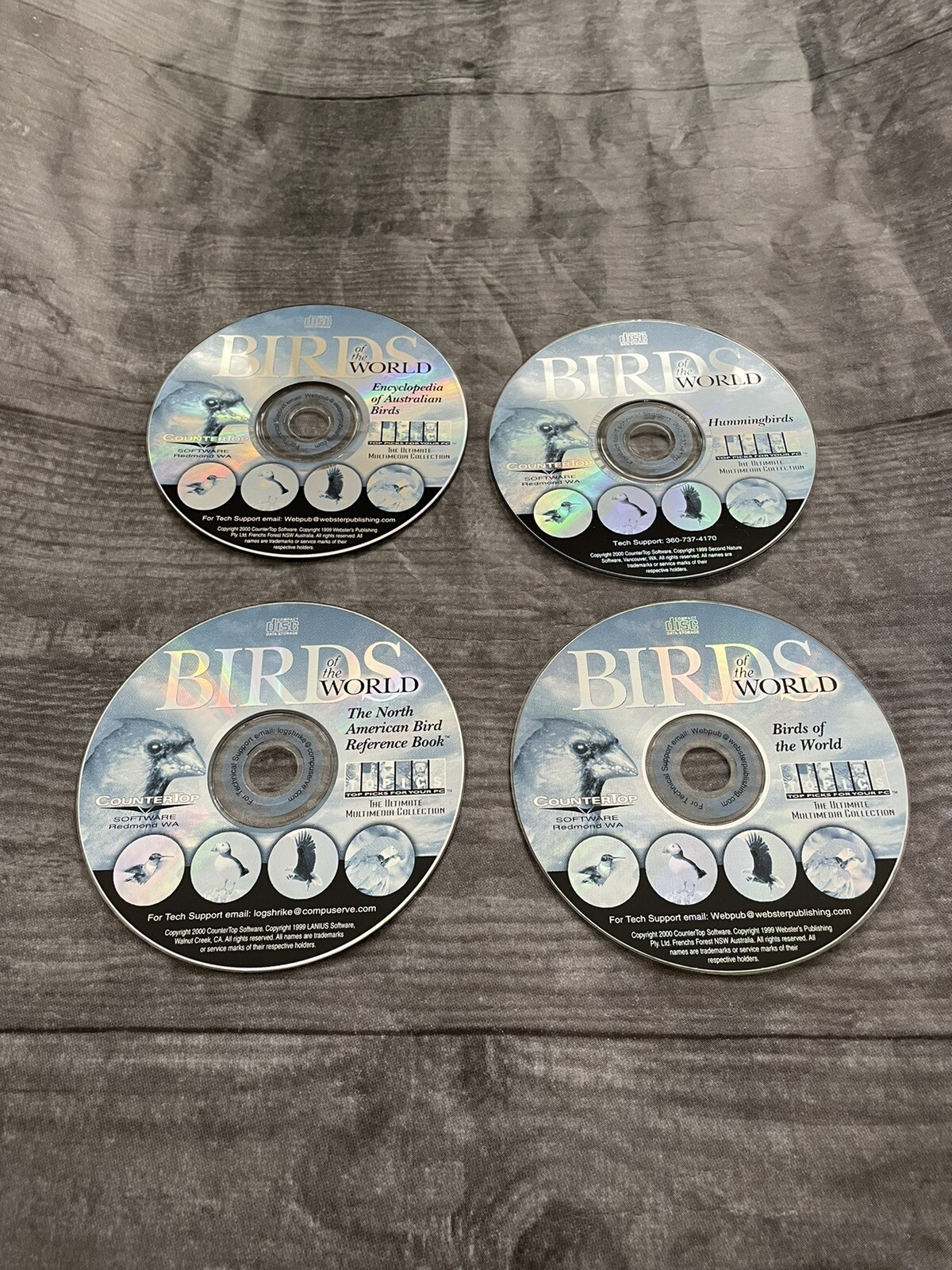 Birds of the World CD-Rom Nature Software Refernce Birding Homeschooling