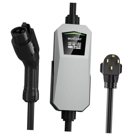 40 Amp Level 2 EV Charger for Home, 240V Electric Vehicle J1772 40A 1450P