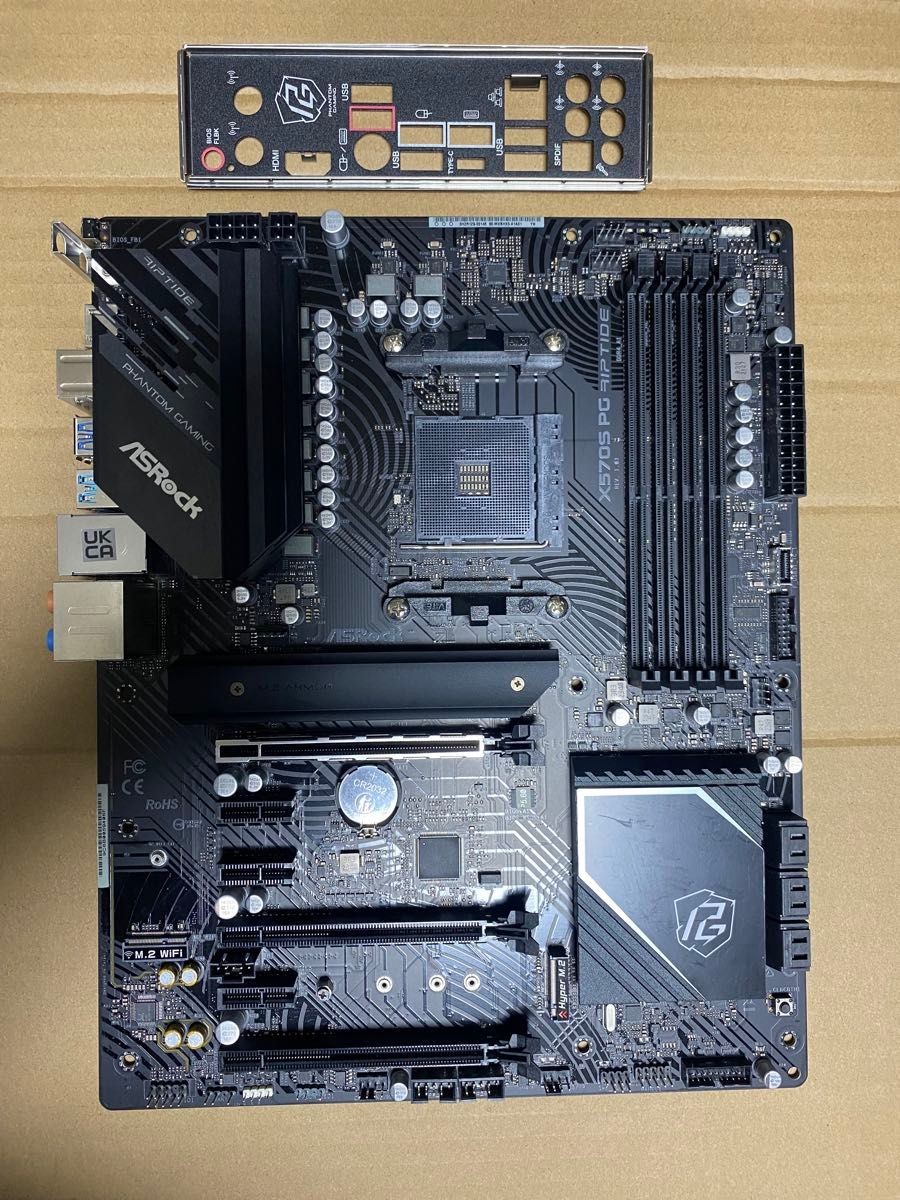 ASRock X570S PG Riptide AM4 ATX Motherboard Used BIOS Tested Japan