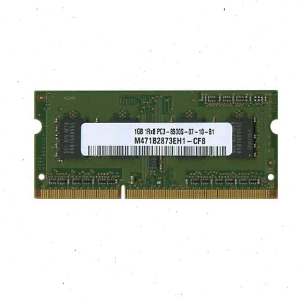 Samsung M471B2874EH1-CF8 (2) 1GB Memory Modules DDR3 Memory SO-DIMM